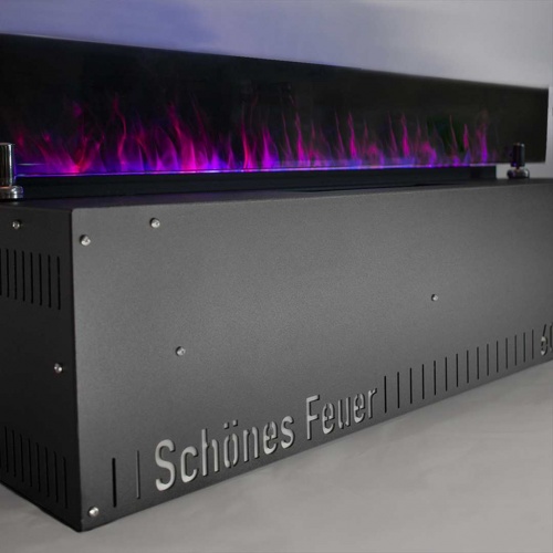 Электроочаг Schönes Feuer 3D FireLine 600 Blue (с эффектом cинего пламени) в Благовещенске