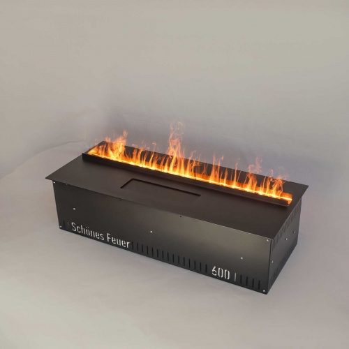 Электроочаг Schönes Feuer 3D FireLine 600 Blue (с эффектом cинего пламени) в Благовещенске